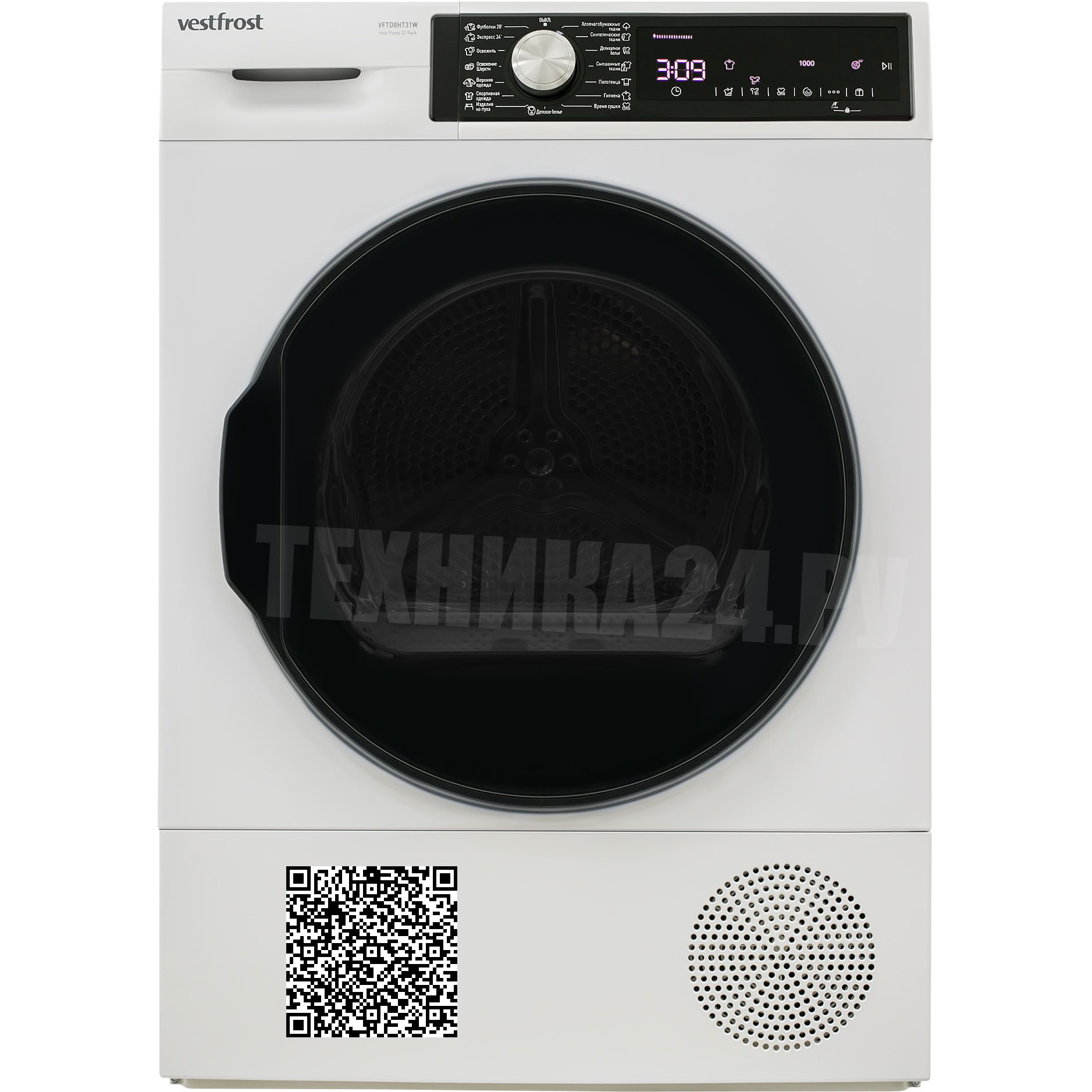 ��������� ������ � �������� ������� Vestfrost VFTD8HT31W