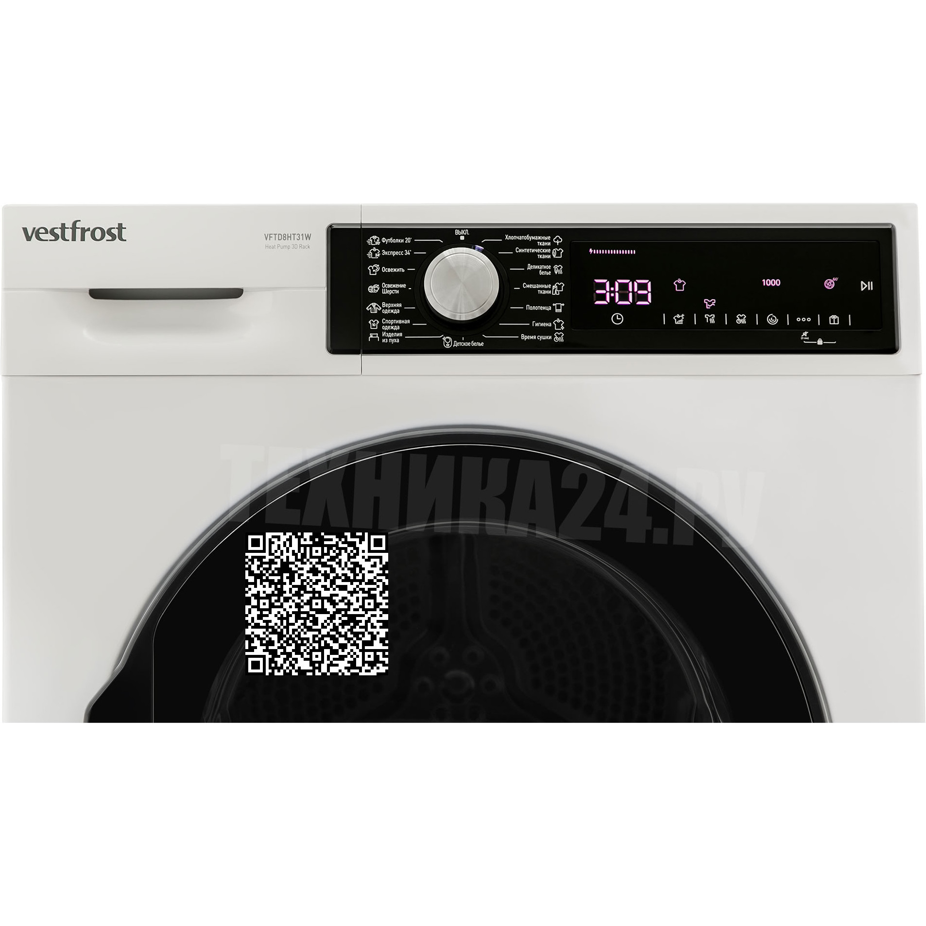 ��������� ������ � �������� ������� Vestfrost VFTD8HT31W