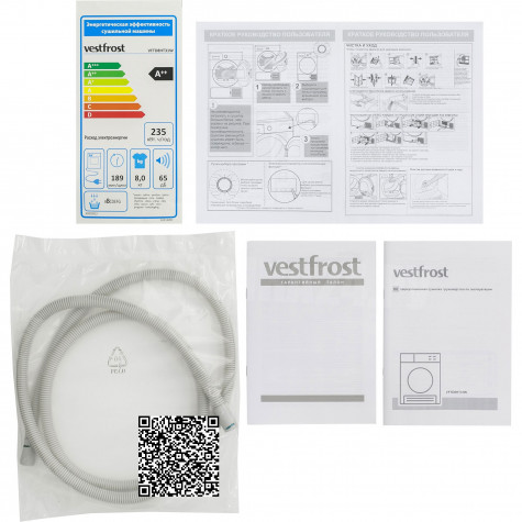 ��������� ������ � �������� ������� Vestfrost VFTD8HT31W