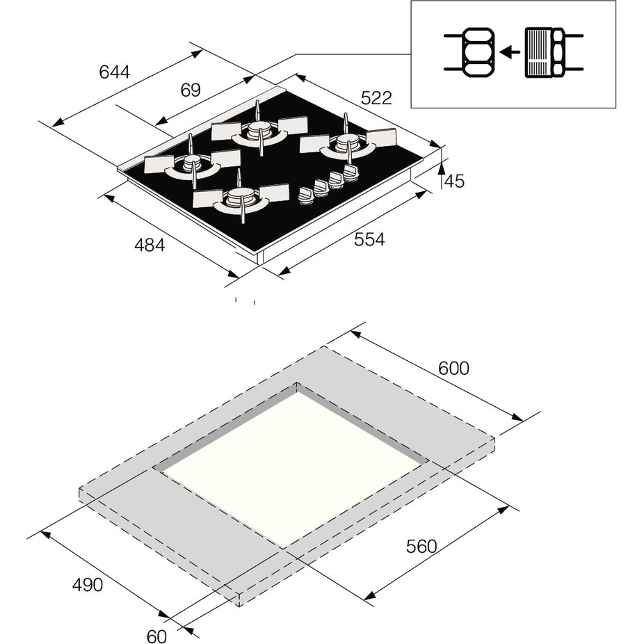 ������� �������� ������ ASKO HG8640BGB1