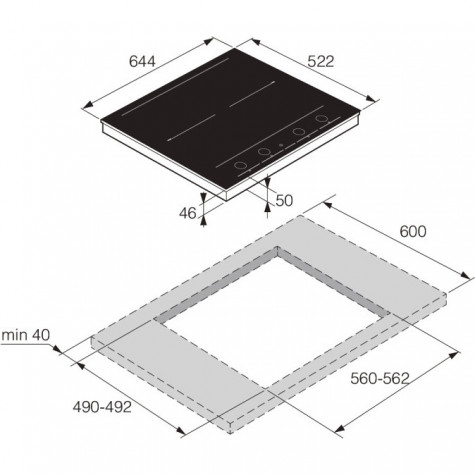 ������������ �������� ������ ASKO HID654GC