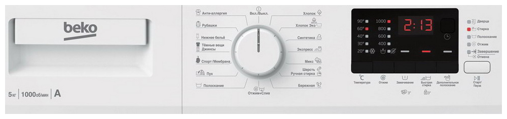 ���������� ������ Beko WRE55P2BWW