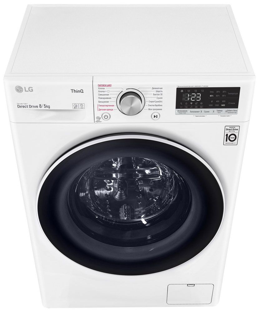 ���������� ������ � ������ LG F4V5TG0W