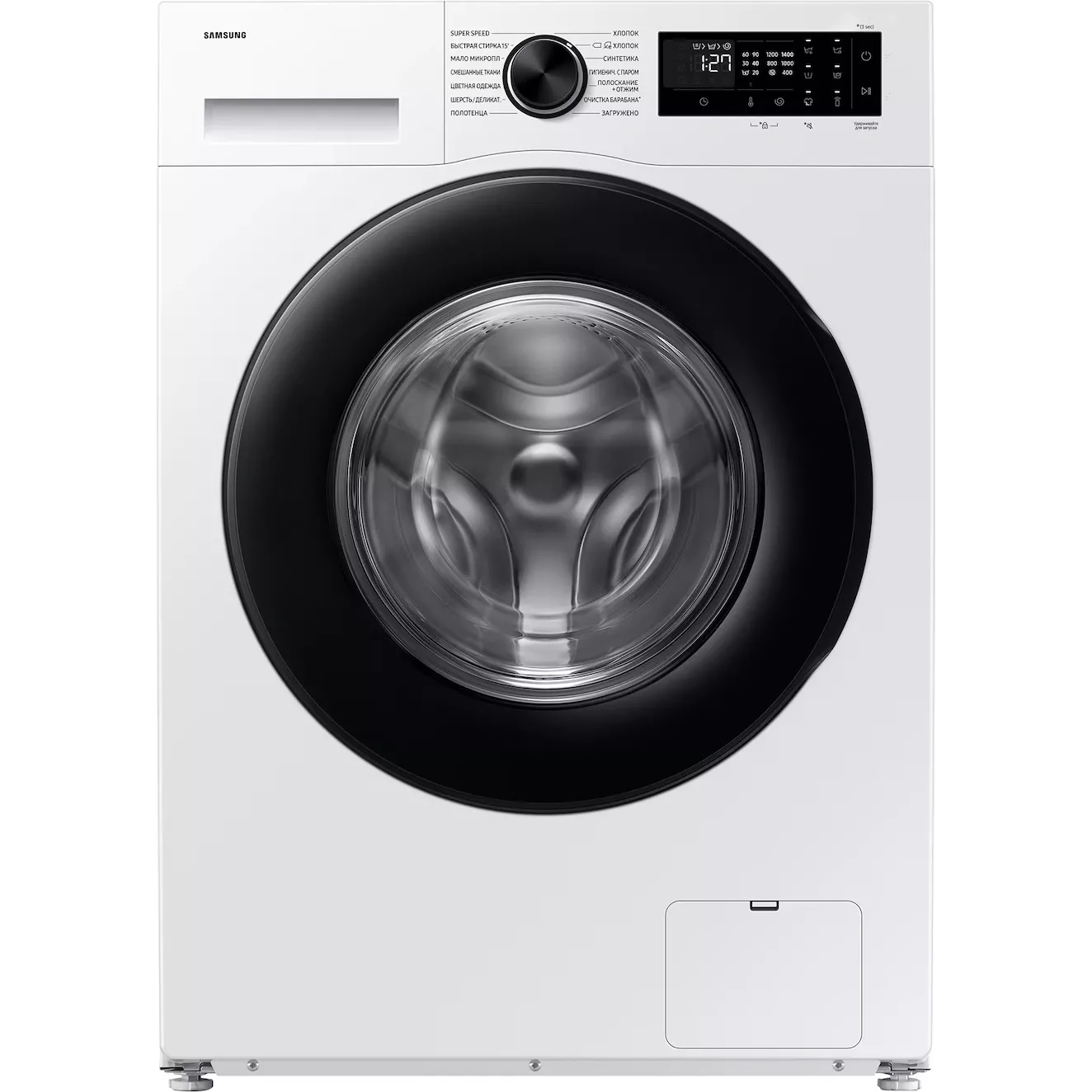 Samsung комплект для установки в колонну Стиральная машина WW90DG5U34AELP + Сушильная машина с тепловым насосом DV90T5240AW/LP + Соединительный элемент с выдвижной полкой