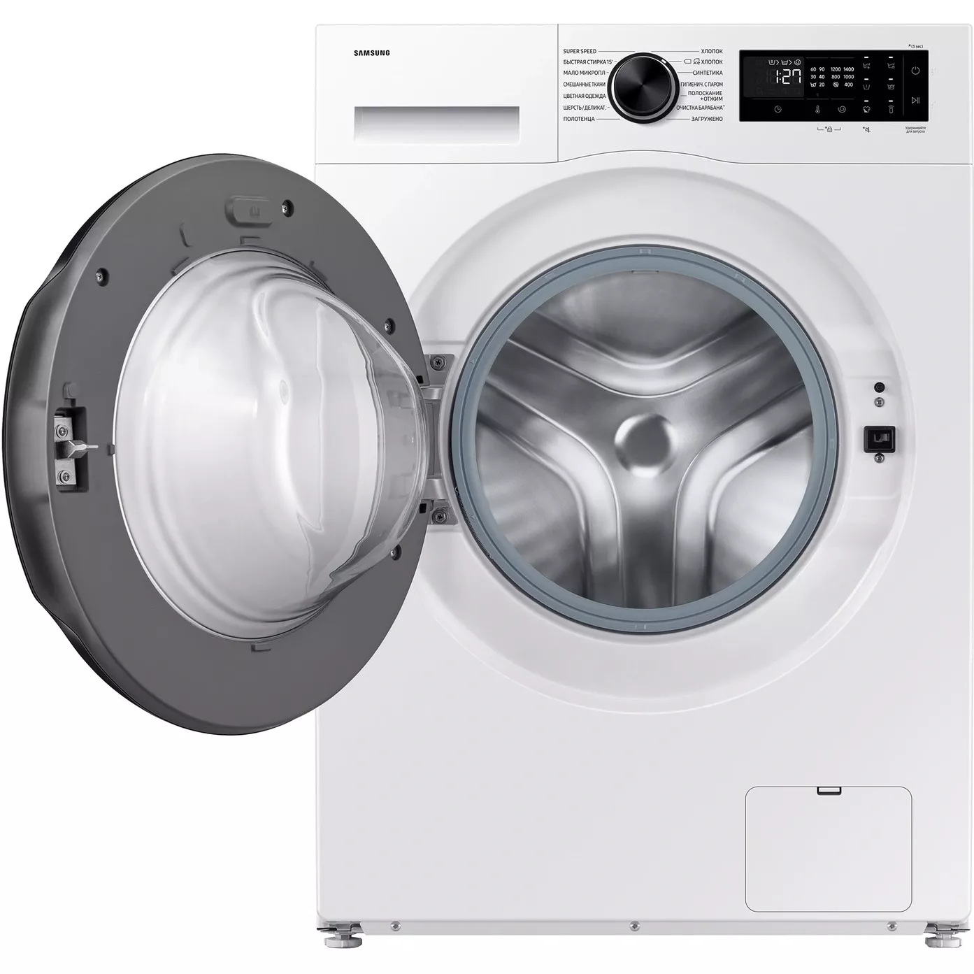 Samsung комплект для установки в колонну Стиральная машина WW90DG5U34AELP + Сушильная машина с тепловым насосом DV90T5240AW/LP + Соединительный элемент с выдвижной полкой
