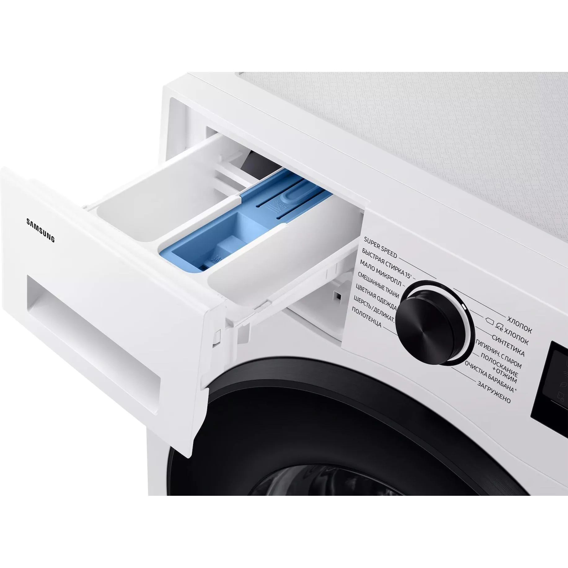 Samsung комплект для установки в колонну Стиральная машина WW90DG5U34AELP + Сушильная машина с тепловым насосом DV90T5240AW/LP + Соединительный элемент с выдвижной полкой