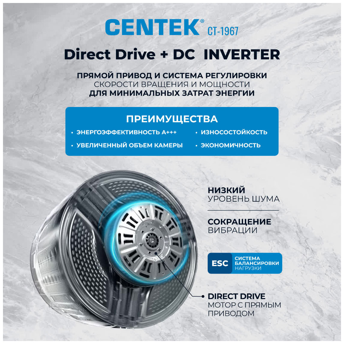 ���������� ������ � ������ Centek CT-1967