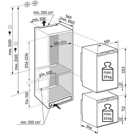 ������������ ����������� Liebherr IXRF 5600-22 001 (IRe 4100-22 001 + IFNd 3503-22 001)