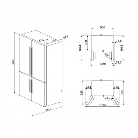 ����������� SMEG FQ60BDE