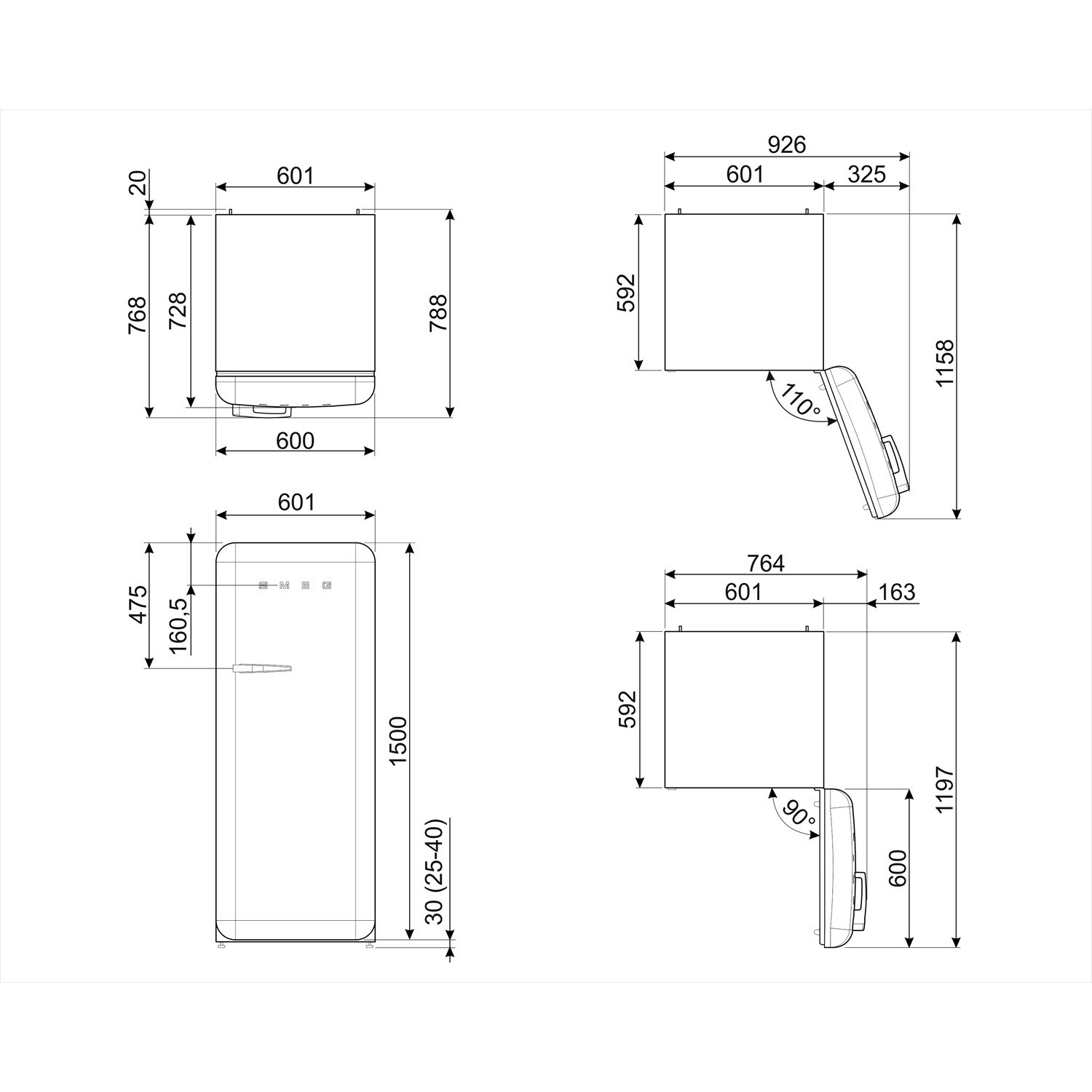 ����������� Smeg FAB28RCR6