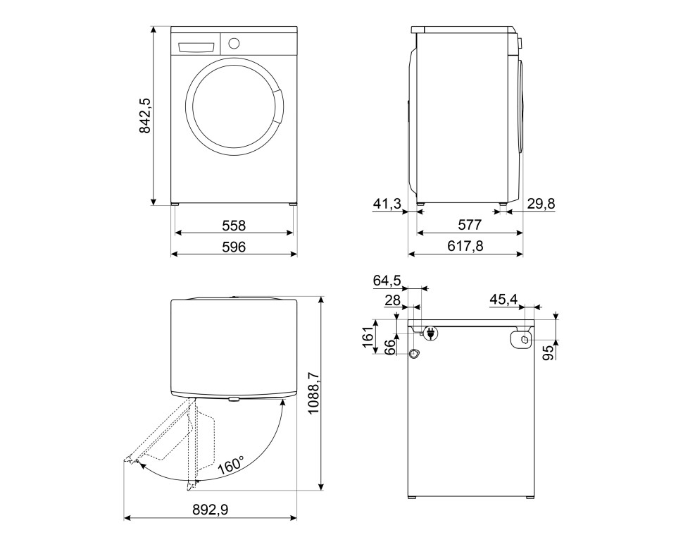 ���������� ������ SMEG WM3T04RU