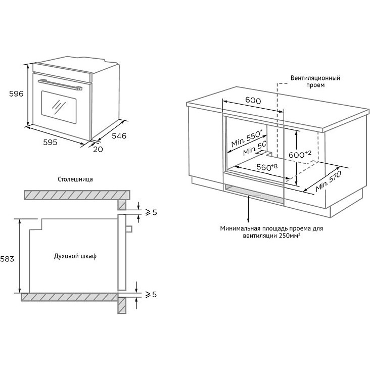 ������������� ������� ���� Korting OKB 1650 GN Steam