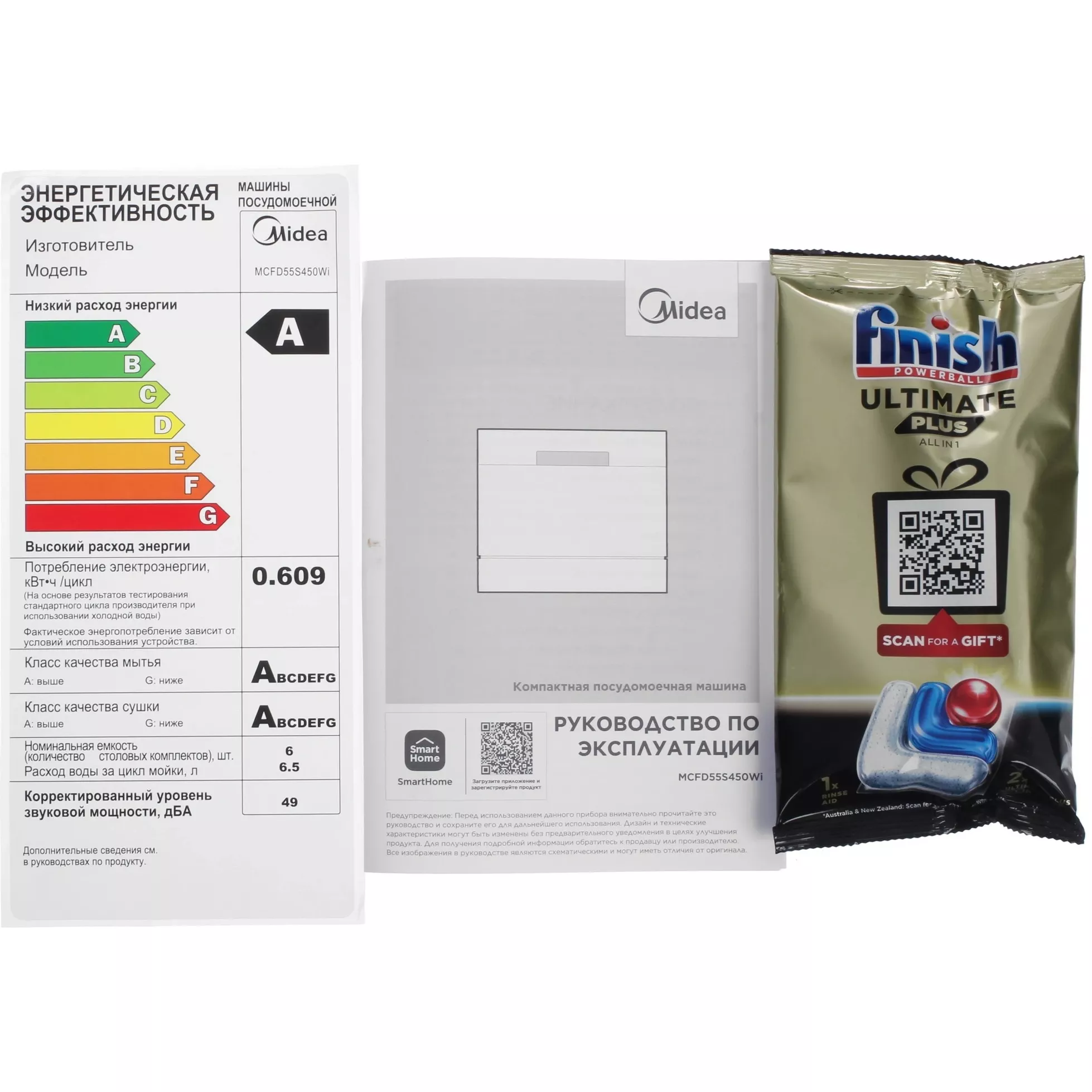 ���������� ������������� ������ Midea MCFD55S450Wi �����