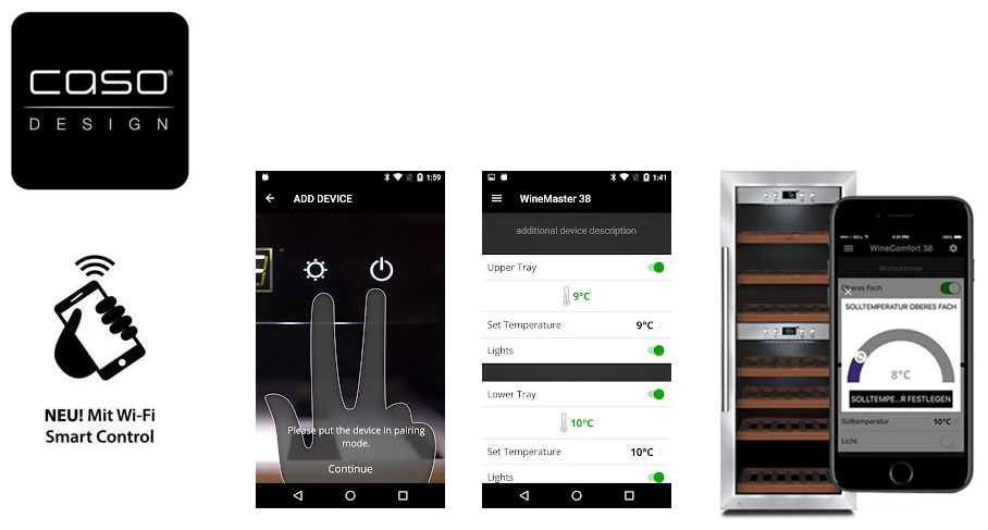 ������ ���� CASO WineComfort 380 Smart