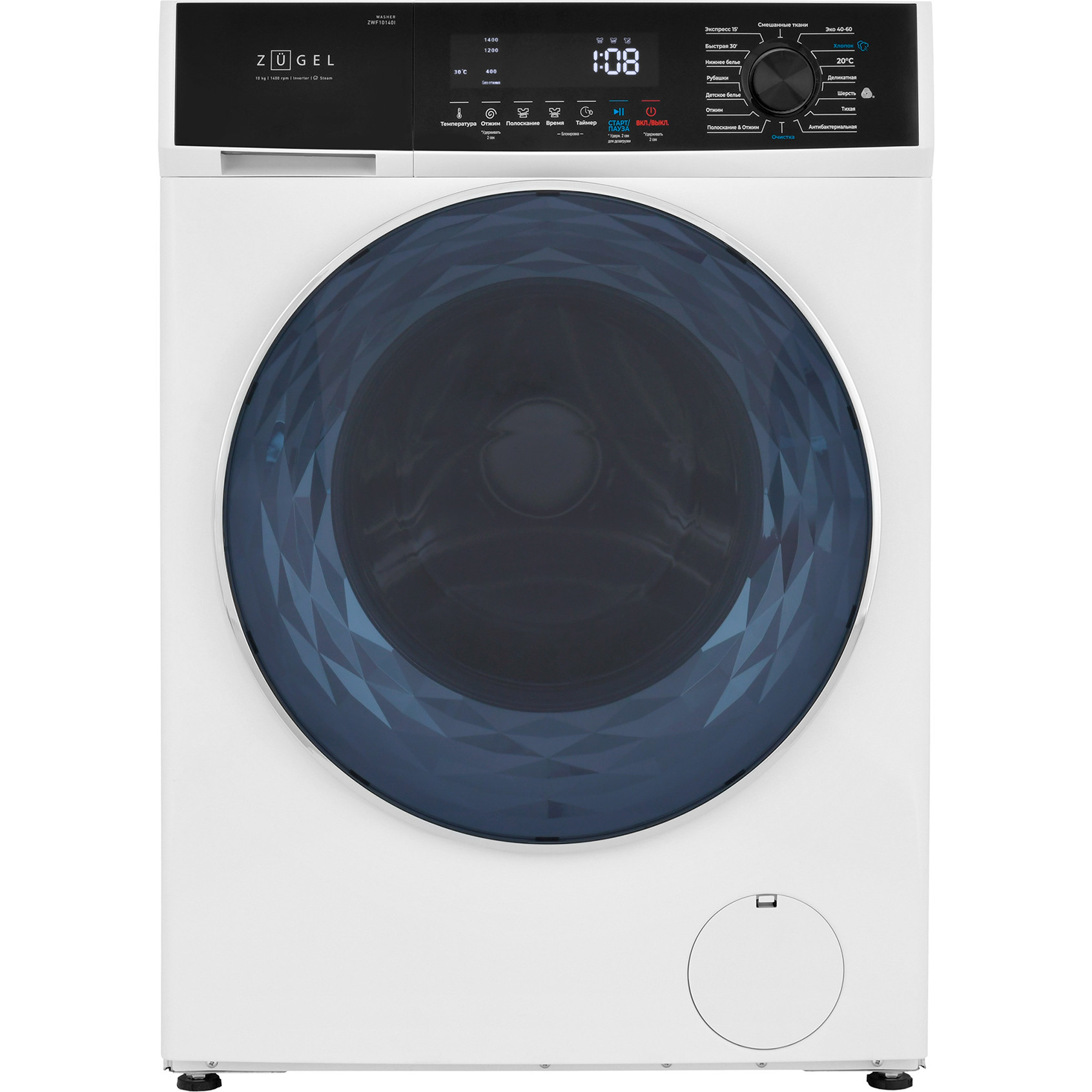 ZUGEL �������� ��� ��������� � ������� ���������� ������ ZWF10140I + ��������� ������ � �������� ������� ZDF82HP + �������������� ������� � ��������� ������