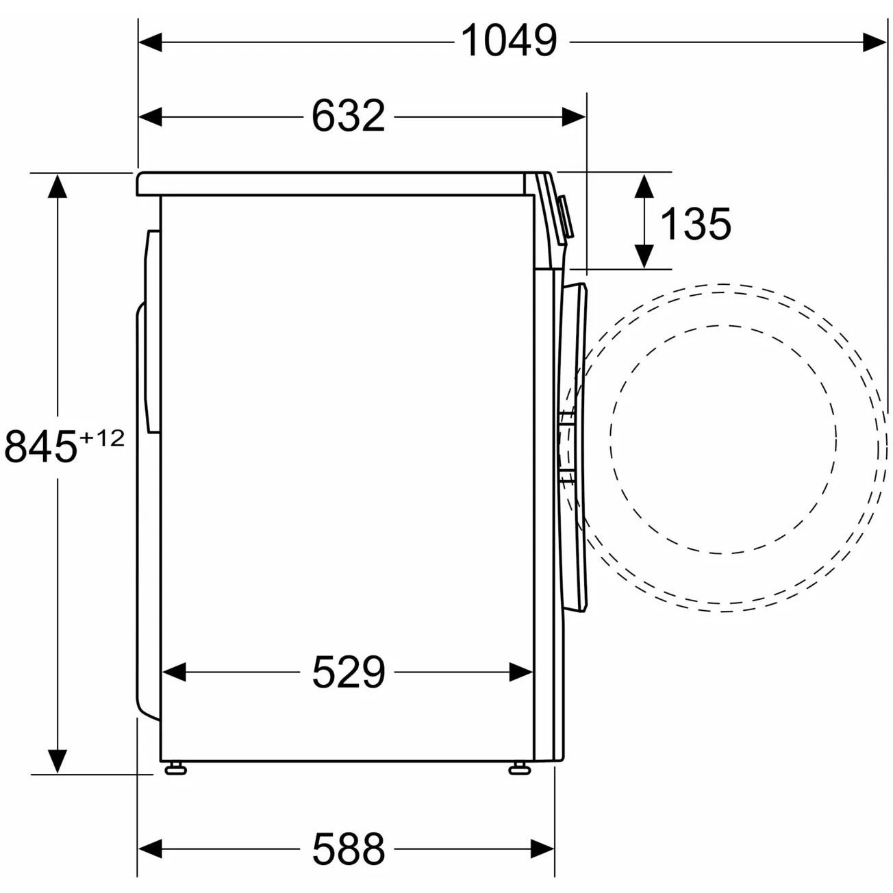 Стиральная машина Bosch WGE03200BY
