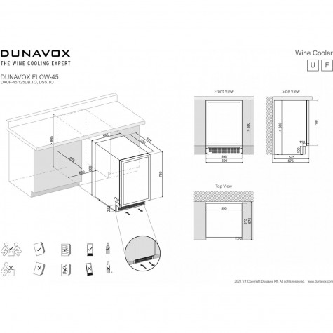 ������ ���� Dunavox DAUF-45.125DSS.TO