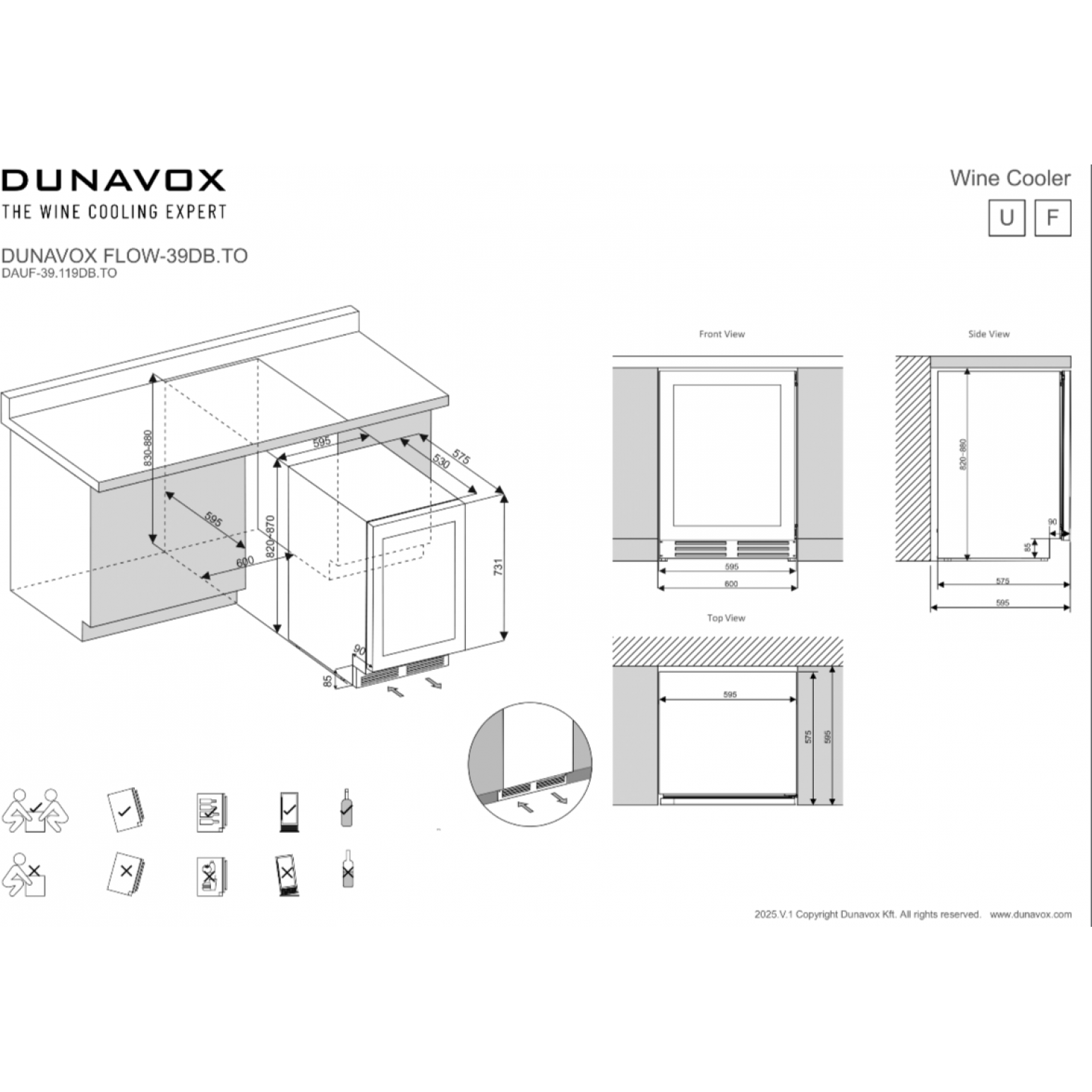 ������ ���� Dunavox DAUF-39.119DB.TO