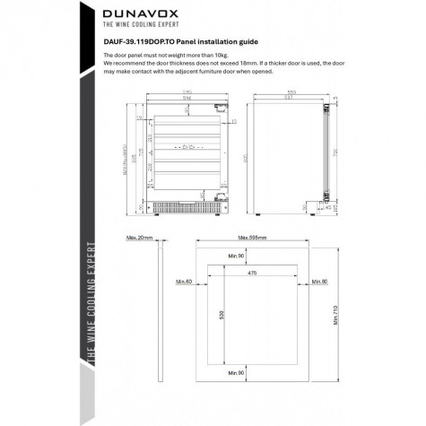 ������ ���� Dunavox DAUF-39.119DOP.TO