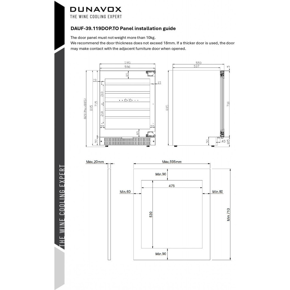 ������ ���� Dunavox DAUF-39.119DOP.TO