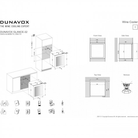 ������������ ������ ���� Dunavox DAVG-32.80DB.TO