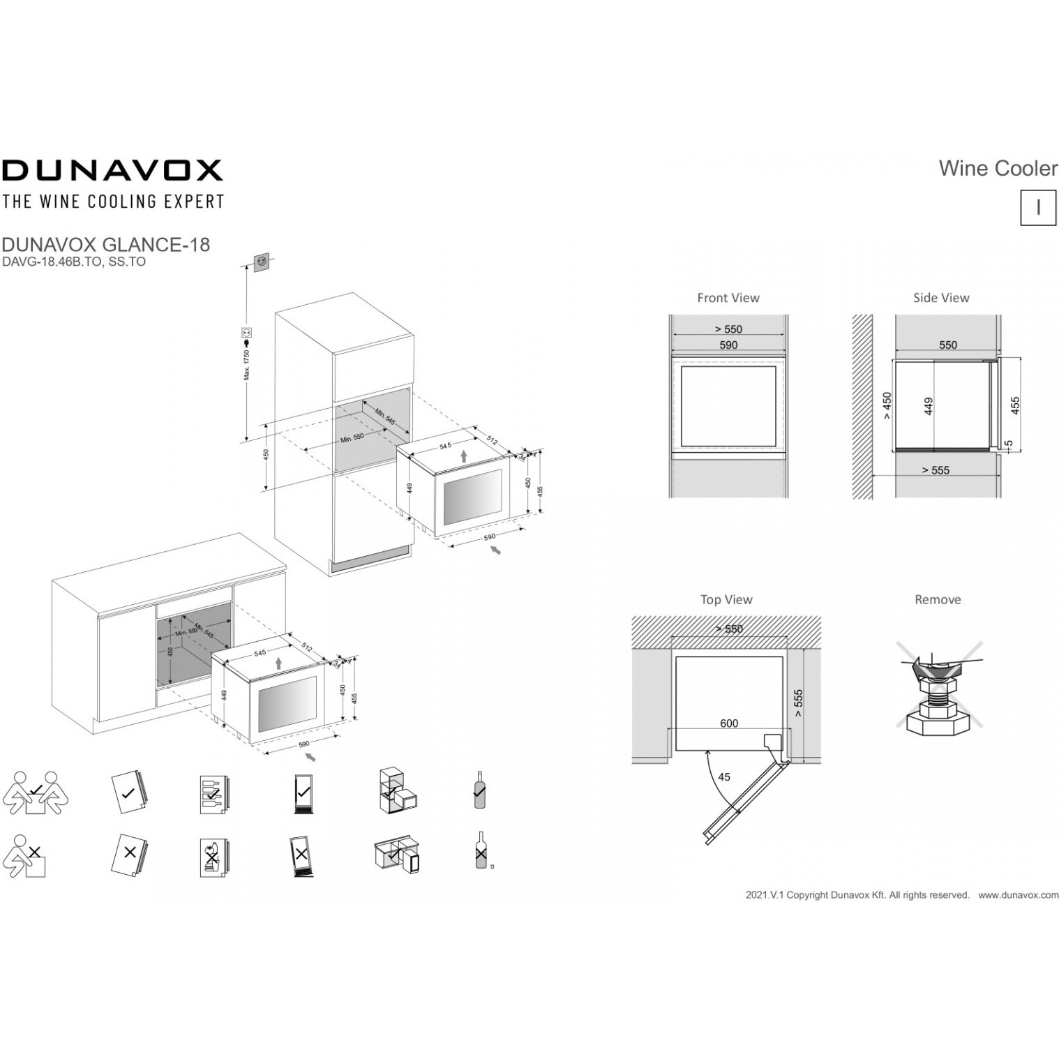 ������ ���� Dunavox DAVG-18.46SS.TO