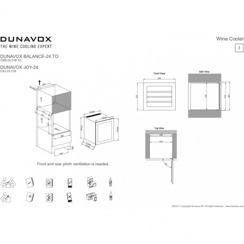 ������ ���� Dunavox DXJ-24.51B