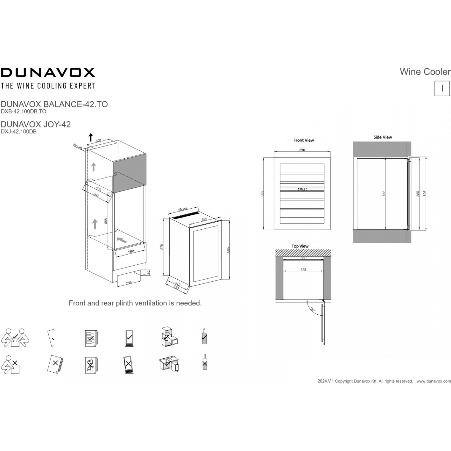������ ���� Dunavox DXJ-42.100DB