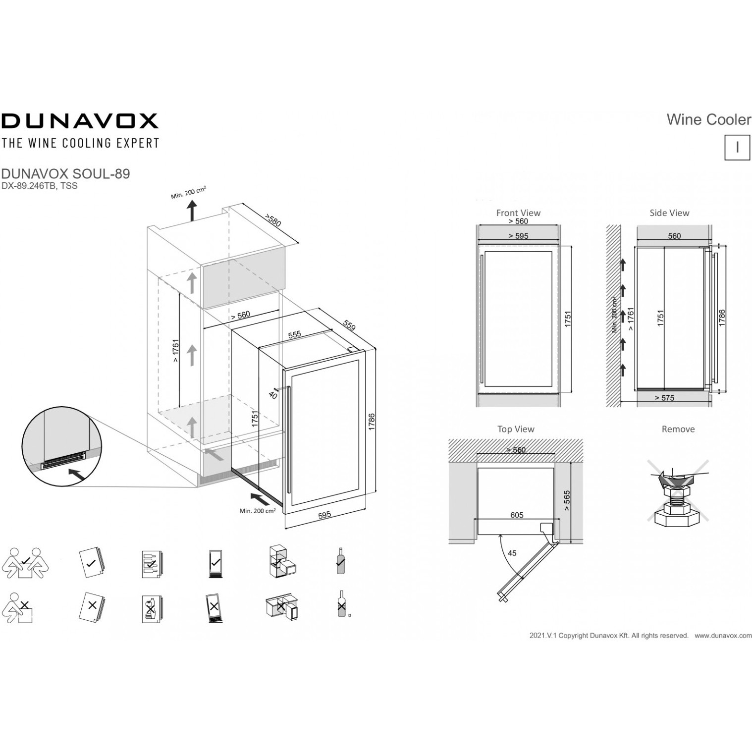 ������ ���� Dunavox DX-89.246TSS