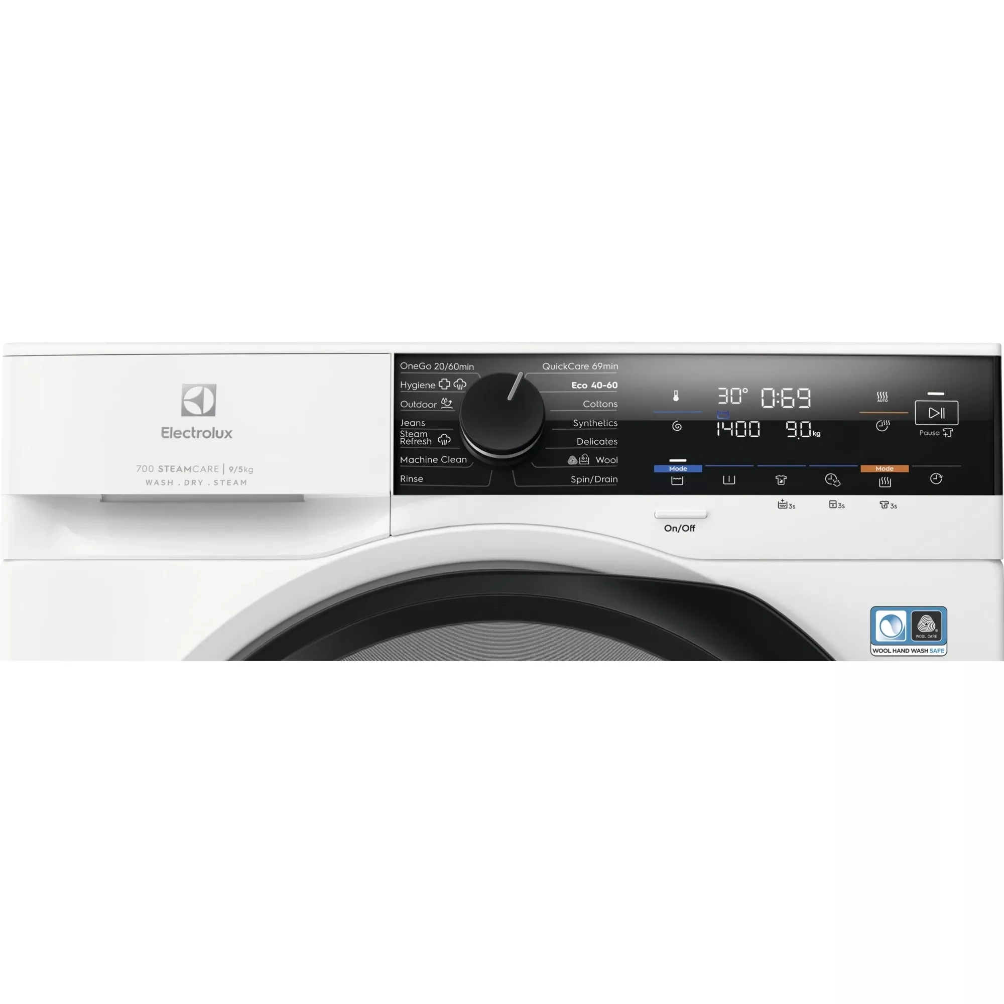 ���������� ������ � ������ Electrolux EW7W4492E