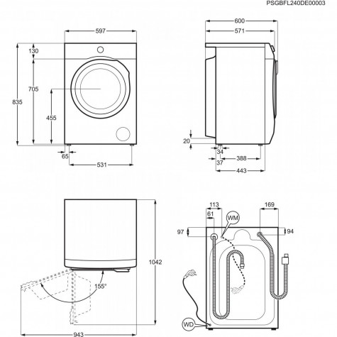 ���������� ������ Electrolux EW7F3494EQ