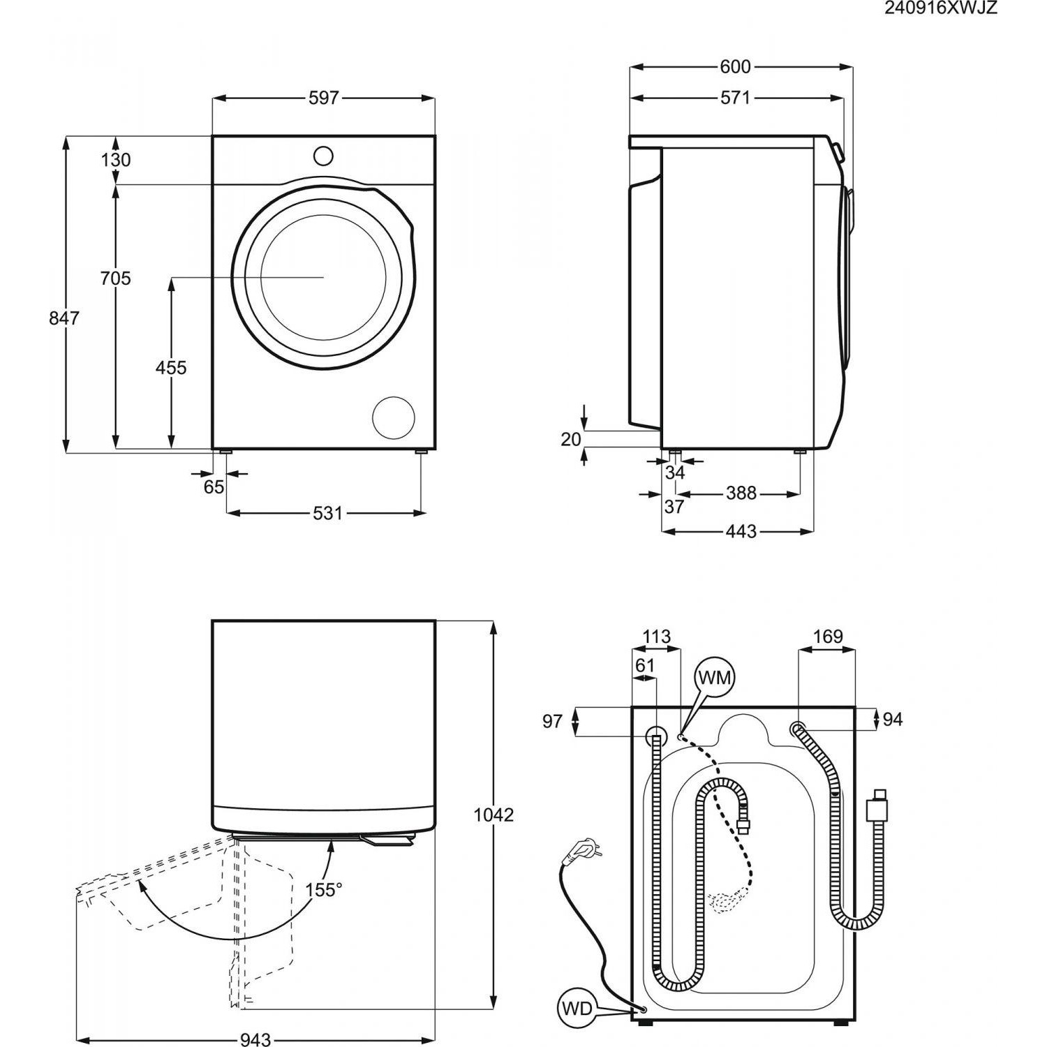 ���������� ������ Electrolux EW8F4482E