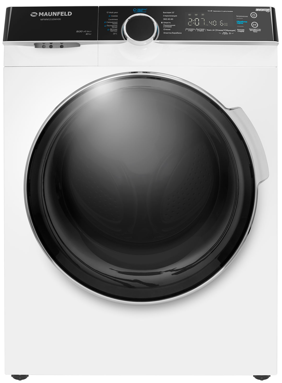 MAUNFELD �������� ��� ��������� � ������� ���������� ������ MFWM1510WH06 + ��������� ������ � ���������� � �������� ������� MFDM1410WH06 + �������������� ������� c ��������� ������