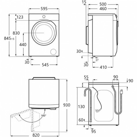 ���������� ������ c ���������� � ����� Maunfeld MFWM148STWH02