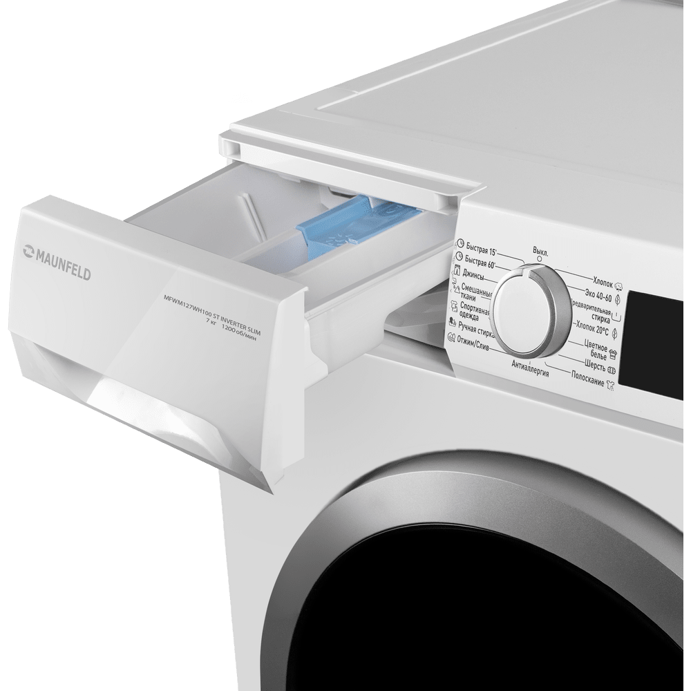 MAUNFELD �������� ��� ��������� � ������� ���������� ������ MFWM127WH100 ST INVERTER SLIM + ��������� ������ MFDM157WH100 SLIM + �������������� ������� � ��������� ������