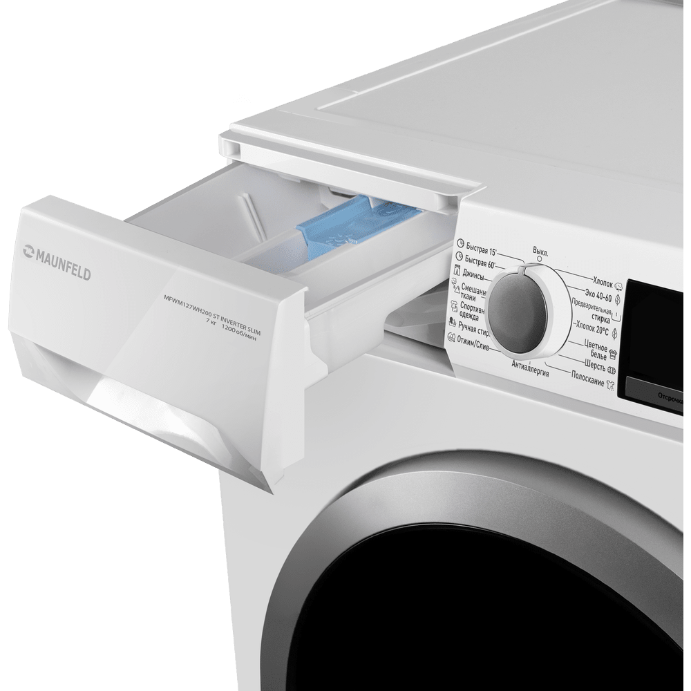 MAUNFELD �������� ��� ��������� � ������� ���������� ������ MFWM127WH200 ST INVERTER SLIM + ��������� ������ MFDM157WH200 SLIM + �������������� ������� � ��������� ������