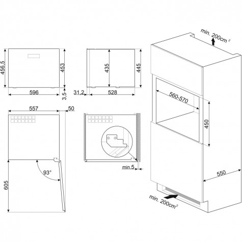 ������������ ������ ���� Smeg CVI120B3E