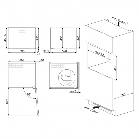 ������������ ������ ���� Smeg CVI320XE