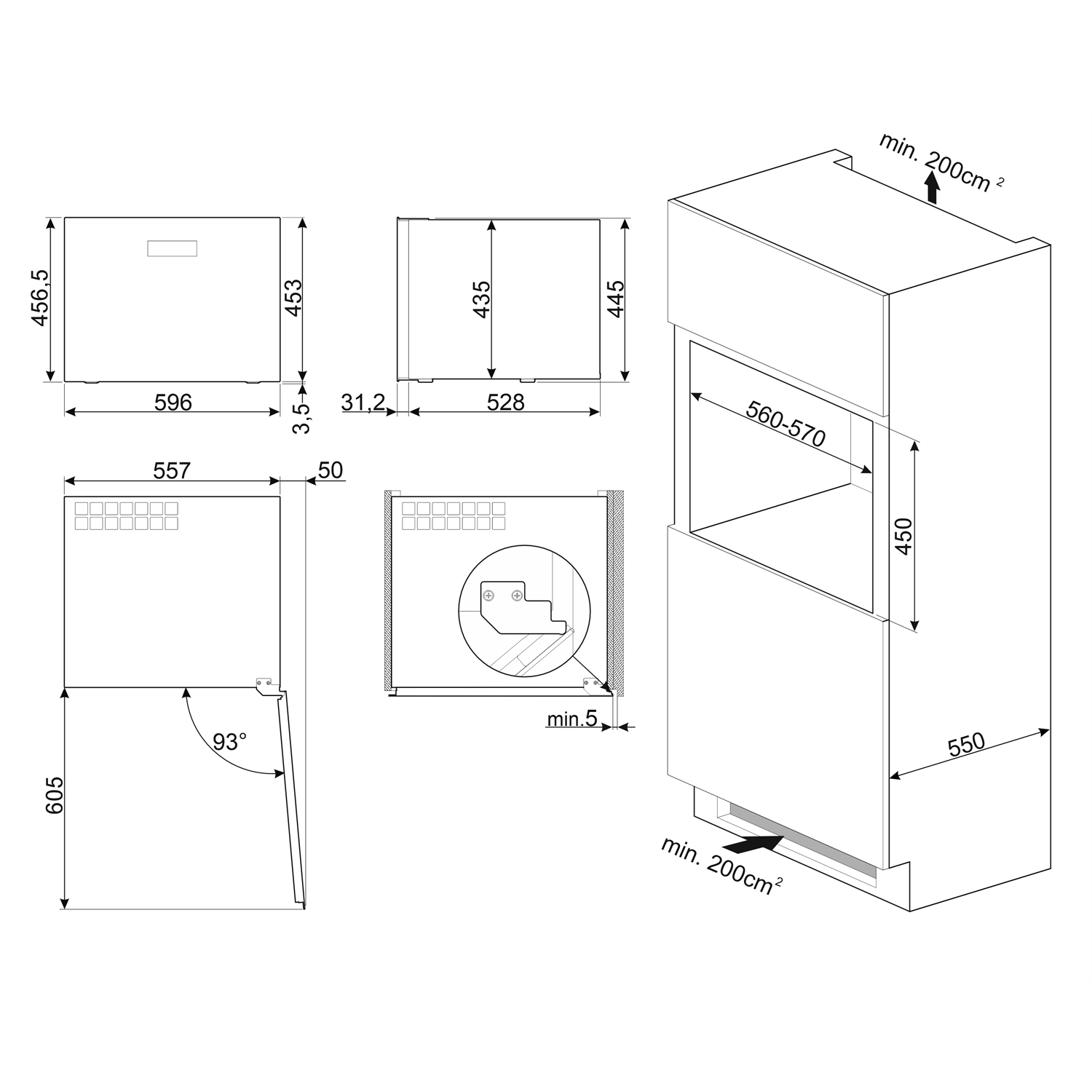 ������������ ������ ���� Smeg CVI320XE