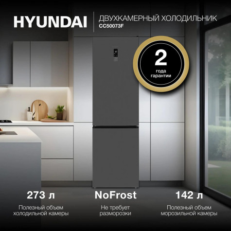 ������������ ����������� Hyundai CC50073F inox ����������� �����