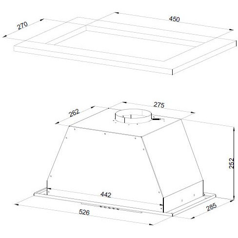 ������������ ������� Kuppersberg INLINEA 52 BX