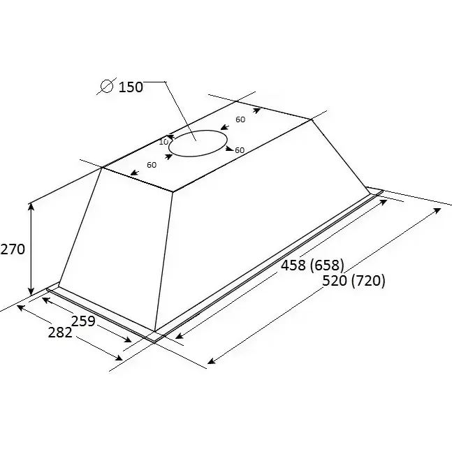 ������������ ������� Kuppersberg INLINEA 52 C