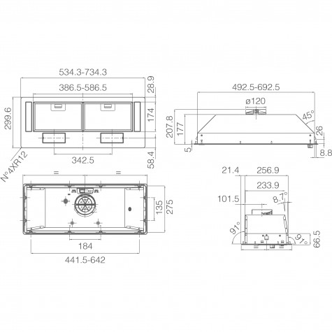 ������������ ������� Elica ERA S IX/A/52