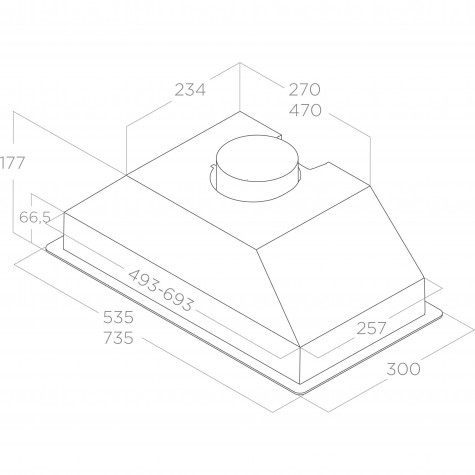 ������������ ������� Elica ERA C WH/A/52