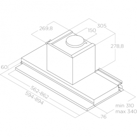 ������������ ������� Elica BOXIN DRY IX/A/120