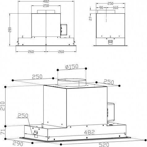 ������������ ������� Korting KHI 6099 ICGN