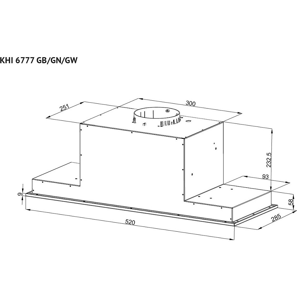 ������������ ������� Korting KHI 6777 GW
