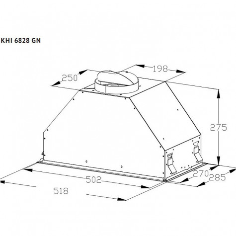 ������������ ������� Korting KHI 6828 GN