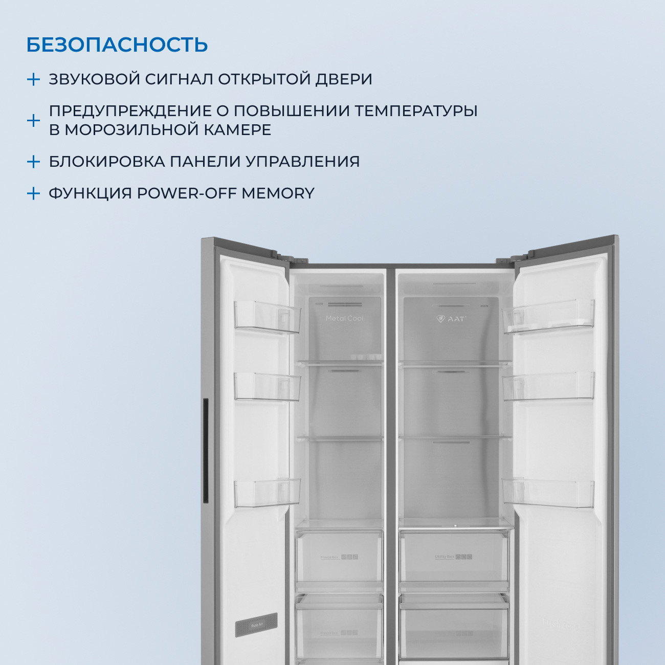 ����������� Side-by-Side Zugel ZRSSI540X 