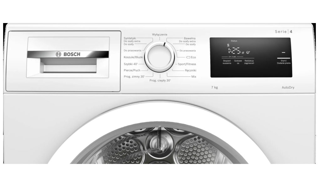 ��������� ������ � �������� ������� Bosch WTH85077PL
